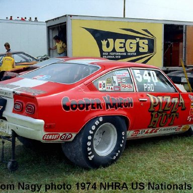 Jim Cooper 1974 NHRA US Nationals #1