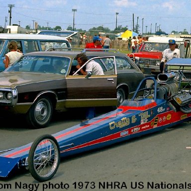 Creitz & Dill 1973 NHRA US Nationals #1