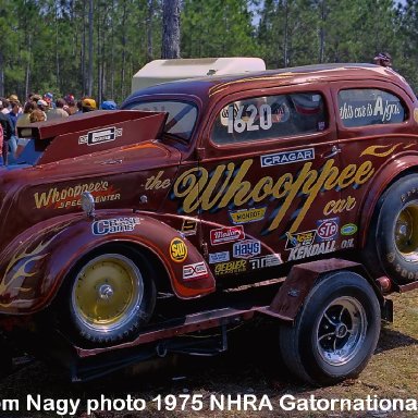 Craig Hennige 1975 NHRA Gatornationals #1