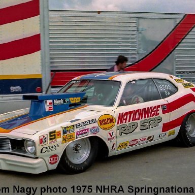 Bob Riffle 1975 NHRA Springnationals #1