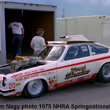 Fred Shafer 1975 NHRA Springnationals