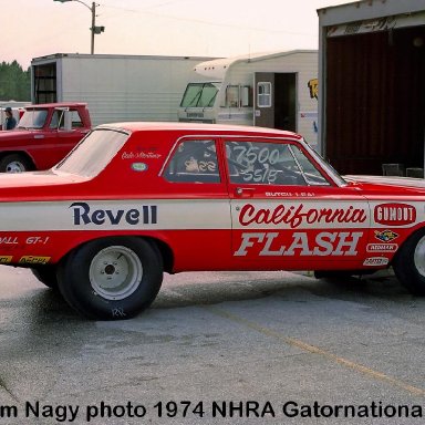 Butch Leal 1974 NHRA Gatornationals #1