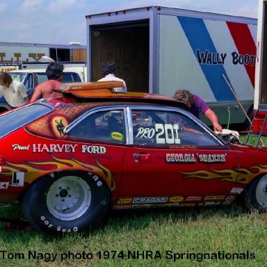 Hubert Platt 1974 NHRA Springnationals #1