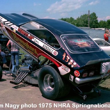 Harry Sheffler 1975 NHRA Springnationals #1