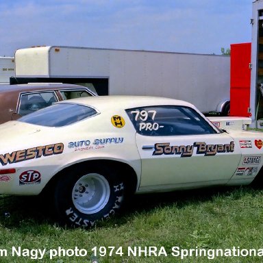 Sonny Bryant 1974 NHRA Springnationals