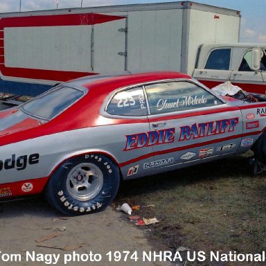 Stuart McDade 1974 NHRA US Nationals