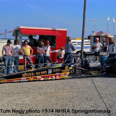 Weiss & Scott 1974 NHRA Springnationals #1