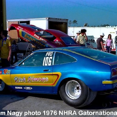 Rich Simone 1976 NHRA Gatornationals