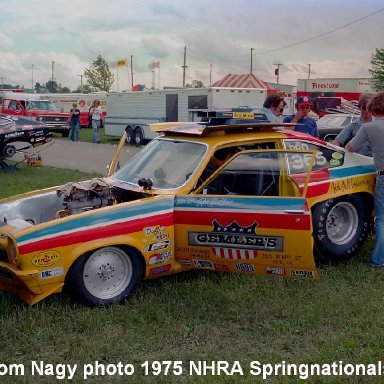 Ron Hutter 1975 NHRA Springnationals #1a