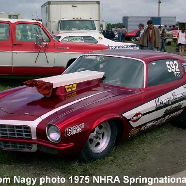 Warren Johnson 1975 NHRA Springnationals