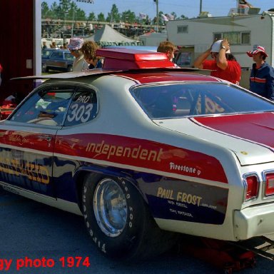 Billy Stepp 1974 NHRA Gatornationals #1