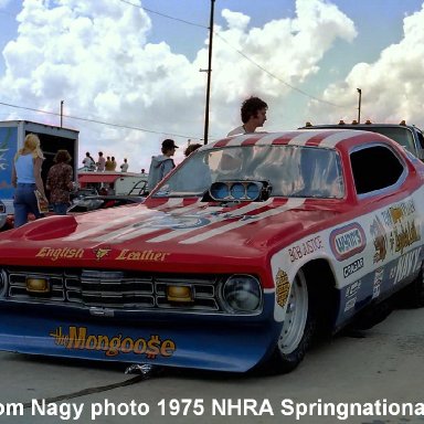 Tom McEwen 1975 NHRA Springnationals