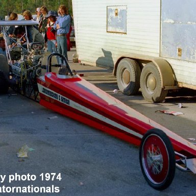 Paul Longenecker 1974 NHRA Gatornationals