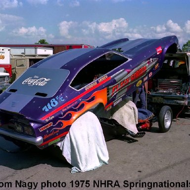 Gordon Mineo 1975 NHRA Springnationals #1