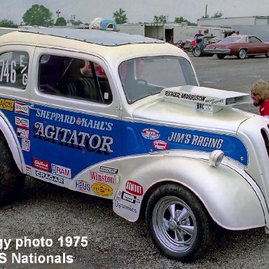 Larry Sheppard 1975 NHRA US Nationals