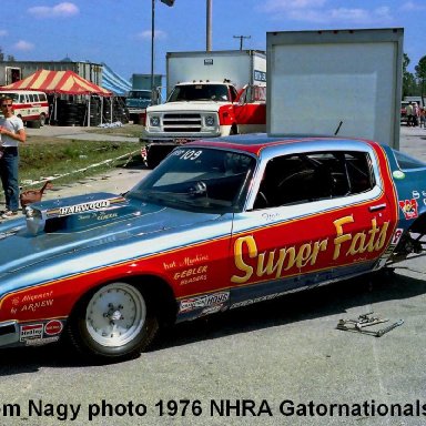 Carl Hobson 1976 NHRA Gatornationals