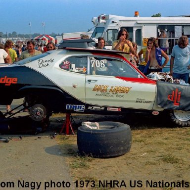 Dick Landy 1973 NHRA US Nationals