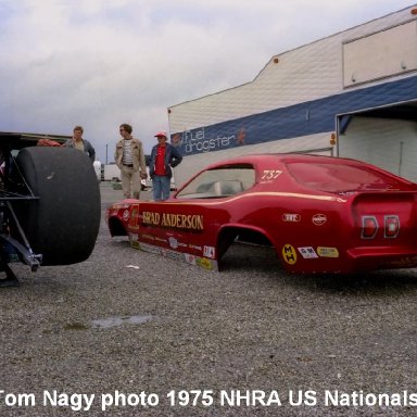 Brad Anderson 1975 NHRA US Nationals #1