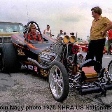Neilson-Newman-Kiesl 1975 NHRA US Nationals