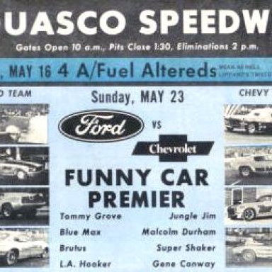 Aquasco Speedway Flyer