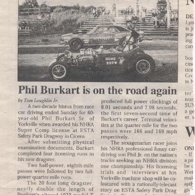 Life and times of Utica article on Phil Burkart Sr