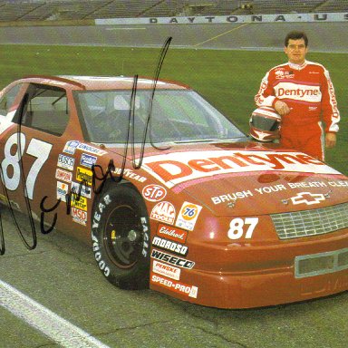 #87 Joe Nemechek Dentyne Gum