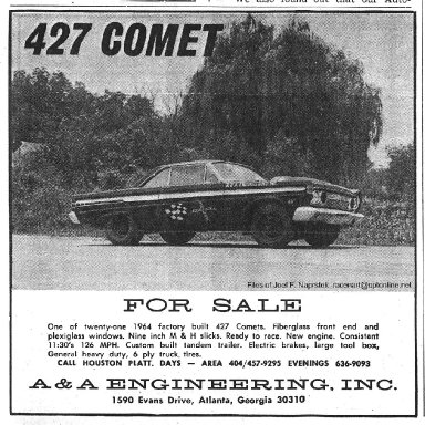 1964 Race Comets