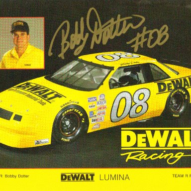 #08 Bobby Dotter Dewalt Tools