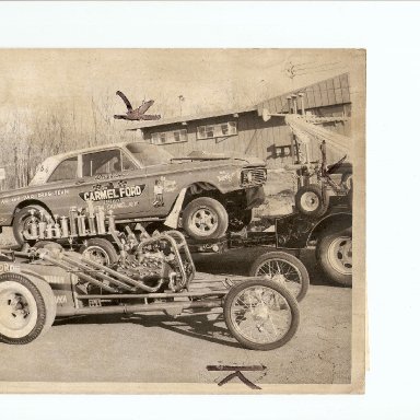 Vindicator - Lad and Dad and Flat Head Dragster