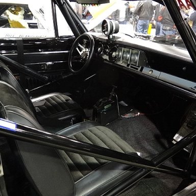 Interior....Billy 'The Kid' Stepp SS/AA car