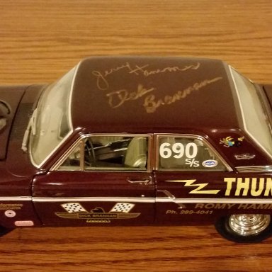 Jerry Hammes & Dick Brannan signed Thunderbolt