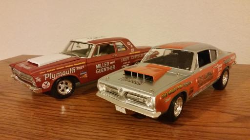 Ed Miller Signed Cuda And Belvedere - Gallery - John H Strickland ...