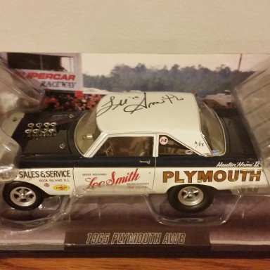 Lee Smith signed 65' AWB Plymouth