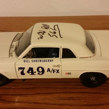 Wild Bill Shrewsberry signed 63 Pontiac