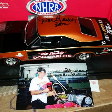 Don Garlits signed Charger