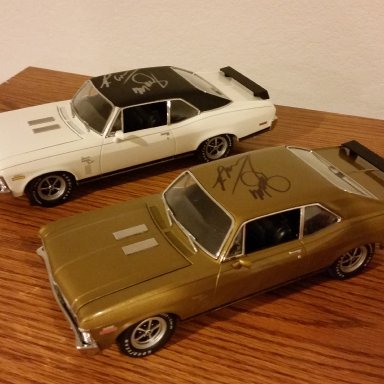 Matthew Berger and Dale Berger Jr. signed Berger 70' Novas