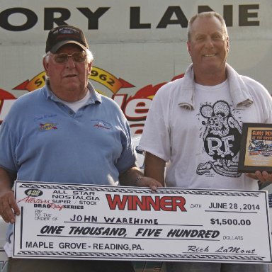 Maple Grove 6-28-14 Winners Circle