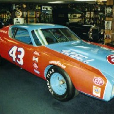 That was one cool car- Tha King Richard Petty