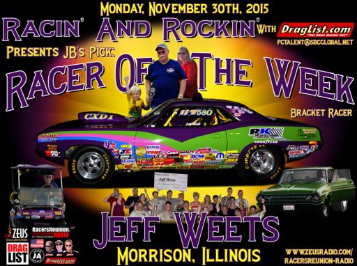 Jeff Weets - Nov 30, 2015 - Gallery - John R. Bockelman | racersreunion.com