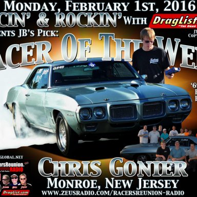 Chris Gonier - Feb 01, 2016