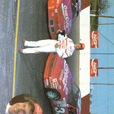 1989 Robert Powell #32 BGN and Winston All-American Challenge Series Cars