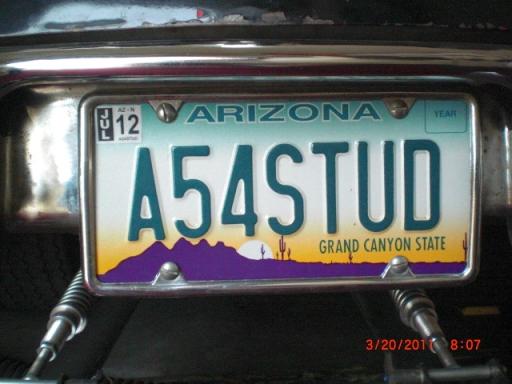 PLATE SAYS IT ALL - Gallery - Kevin Nichols | racersreunion.com