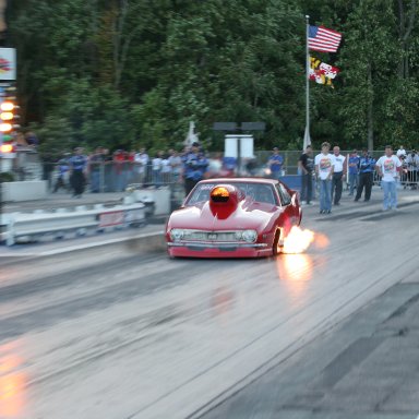 1st of 4 sequence Camaro Flame out at MIR 2008