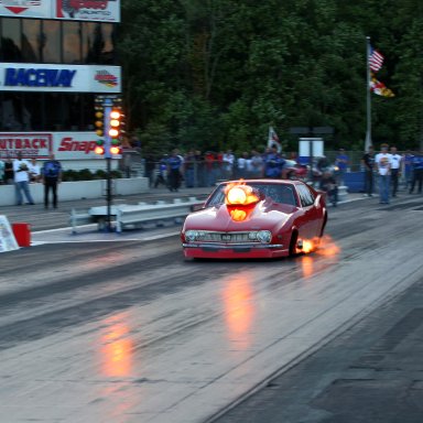 2nd of 4 sequence Camaro Flame out at MIR 2008