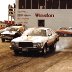 TK 3300 & RUTH burnout 1980 IHRA winternts MARTY JOHNSON PHOTO