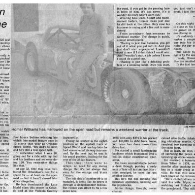 Orlando Sentinel Newspaper 6/11/80