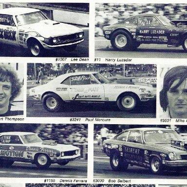 1975 Modified races # 1