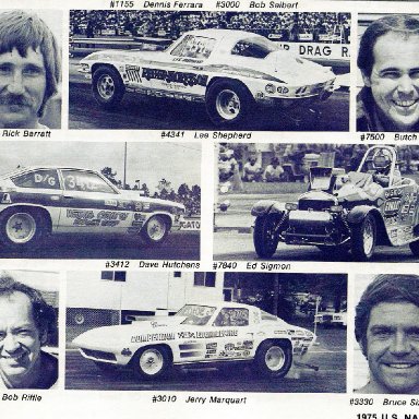 1975 Modified racers #  2