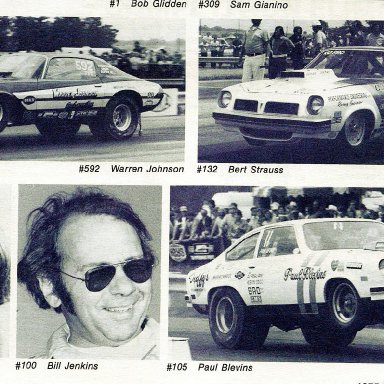 1975 pro stock racers # 2