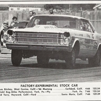 1966 factory class records